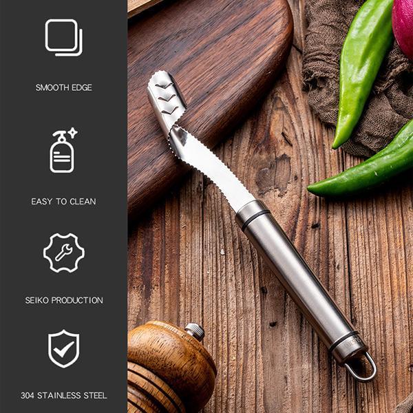 Core Peppers Instantly! Stainless Steel Pepper Corer