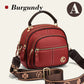 ✨Classic Multifunctional Compartments Adjustable Wide Shoulder Strap PU Leather Crossbody Bag
