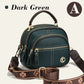 ✨Classic Multifunctional Compartments Adjustable Wide Shoulder Strap PU Leather Crossbody Bag