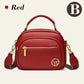 ✨Classic Multifunctional Compartments Adjustable Wide Shoulder Strap PU Leather Crossbody Bag