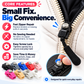 🔧🧳 Easy Installation Zipper Repair Kit – Durable Construction, Smooth Operation & Wide Compatibility for Clothing/Luggage!