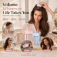 Lift Flat Roots Instantly! No-Cord Auto-Off Volume Clip