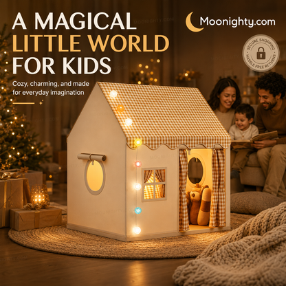 Create A Cozy Play Corner Instantly! Indoor Kids Play Tent House
