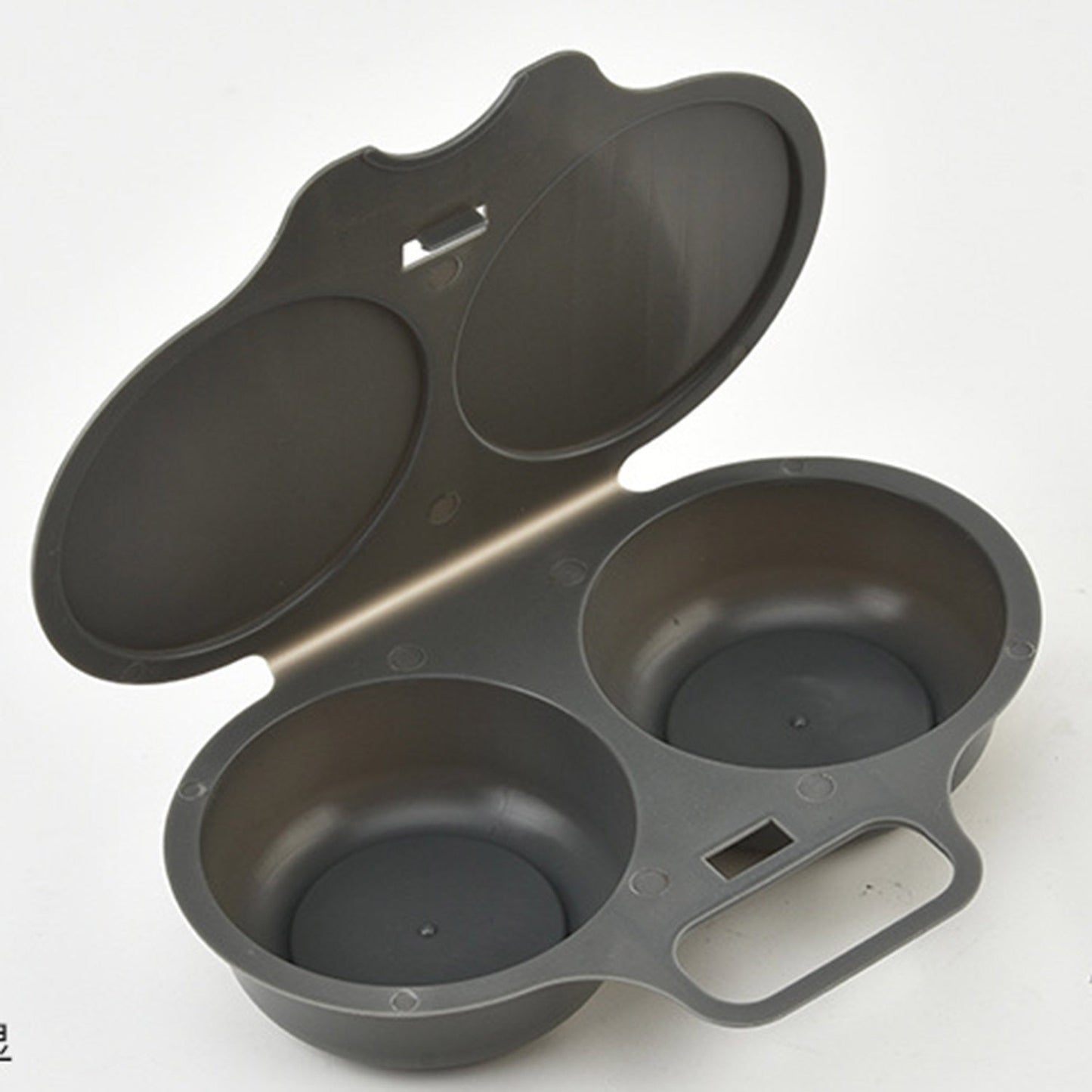 Limited-Time Offer📢Poach Eggs in Minutes! No-Oil Dual-Cavity Microwave Poacher