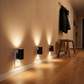 Plug-In Dusk-to-Dawn Wall Light – 3000K Warm Up & Down Night Light with Pass-Through Socket