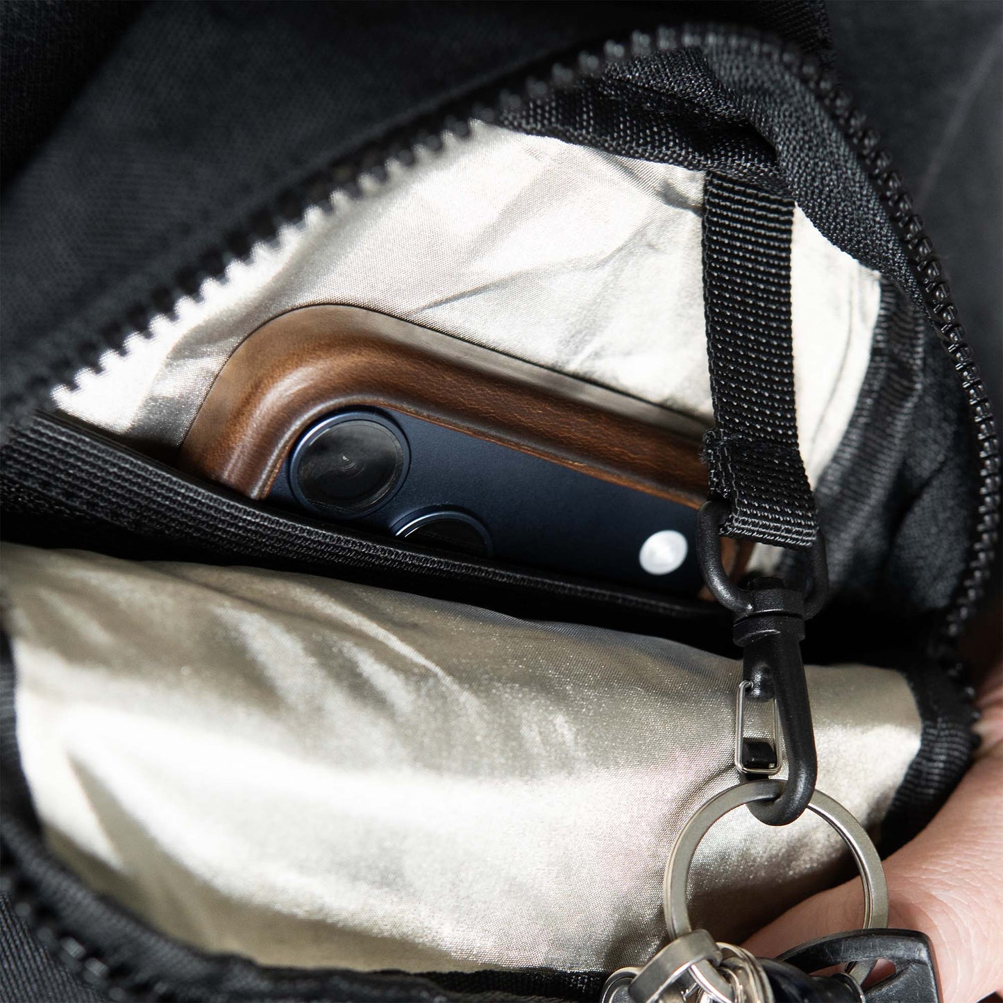 Upgraded Travel Sling Bag 2.0 – Anti-Theft & 500D Durability