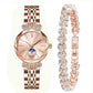 💎Diamond Star & Moon Watch – Elegant & Adjustable Design
