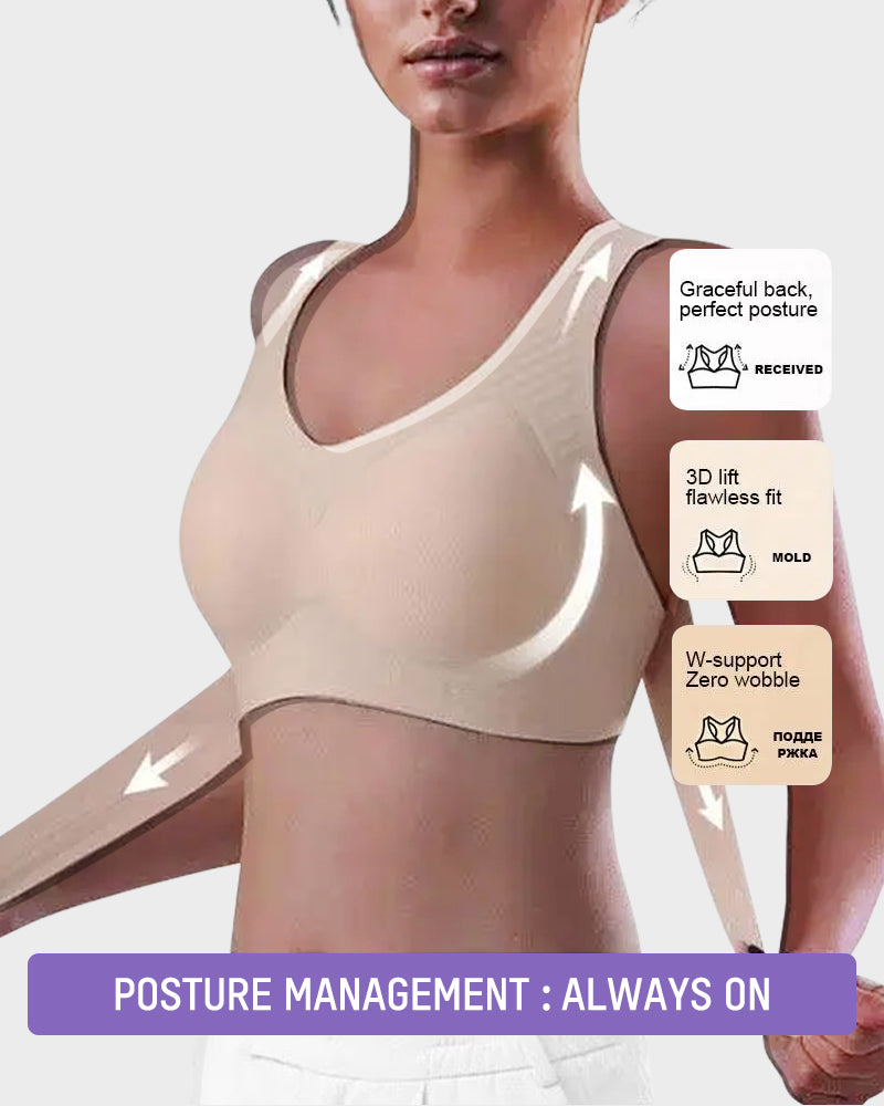 Posture Support Bra – Cross-Back Lift & All-Day Comfort
