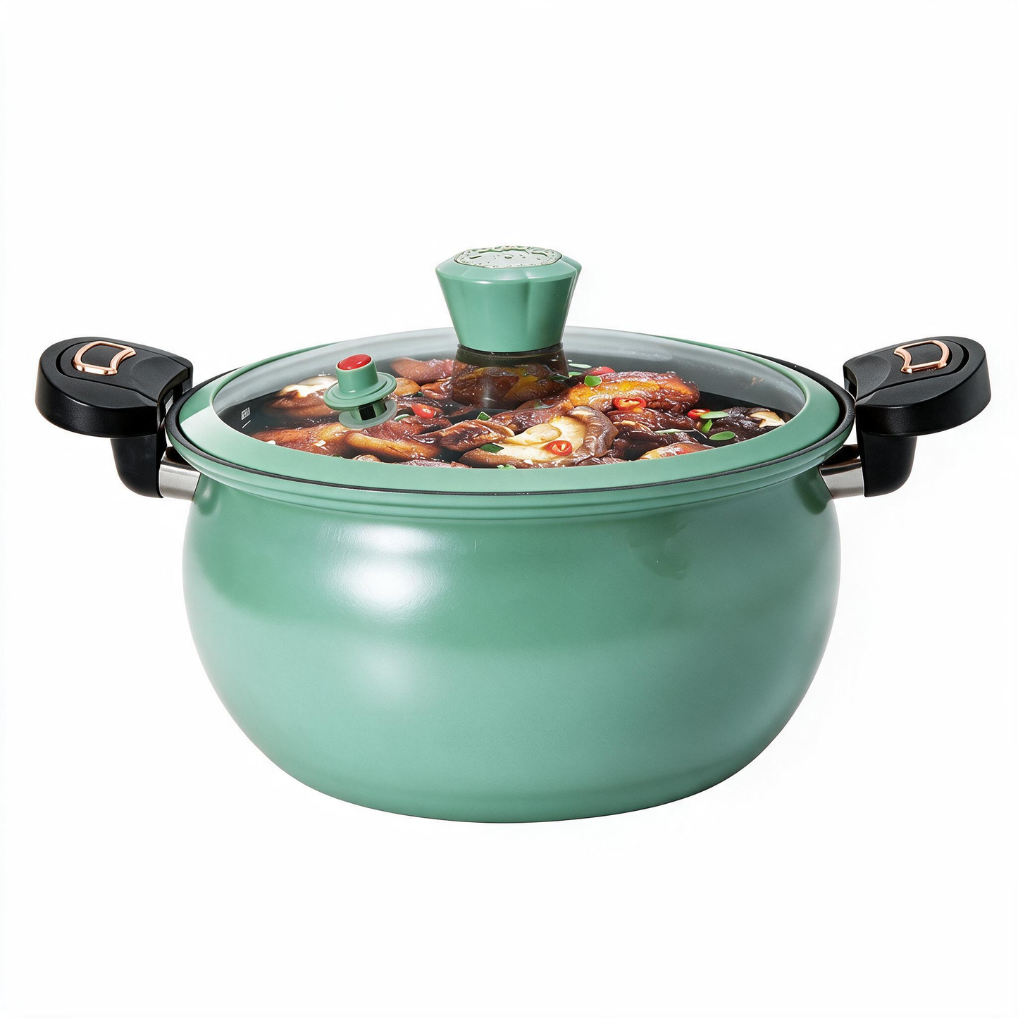 Chubby Multi-Functional Nonstick Micro-Pressure Cooker