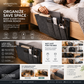Organize Bedside Instantly! No-Tool Slide-In Storage Organizer