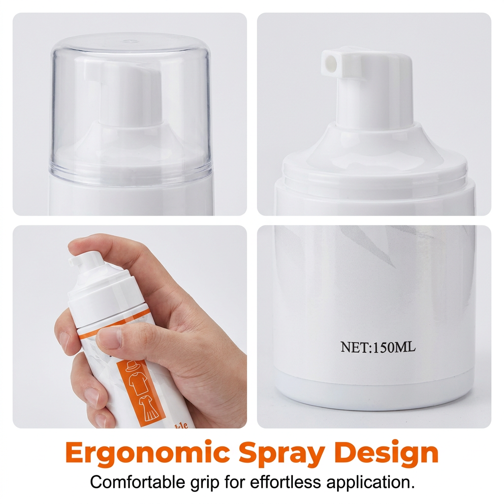 Smooth Wrinkles Instantly! No-Iron Fabric Spray