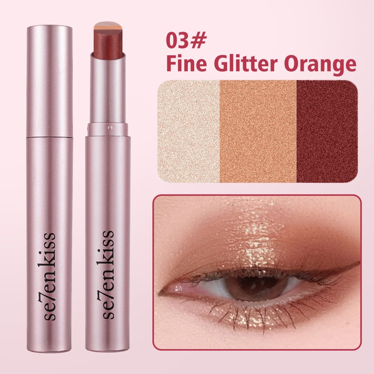 Blend Any Look Instantly! 3-in-1 No-Crease Eyeshadow Stick