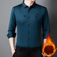 🔥Winter New🔥Men's Plush Lined Thickened Long Sleeve Shirt