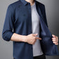 🔥Winter New🔥Men's Plush Lined Thickened Long Sleeve Shirt