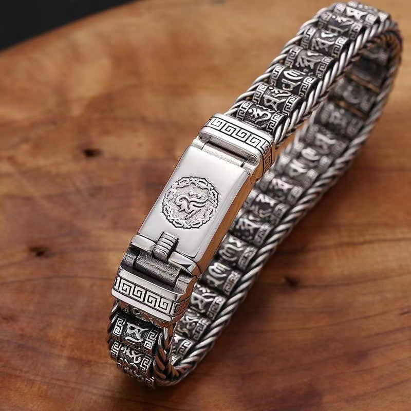 🔥Six Character Truth-Prayer Wheel Bracelet