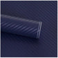Upgrade Car Interior Instantly! Self-Adhesive Carbon Trim Film