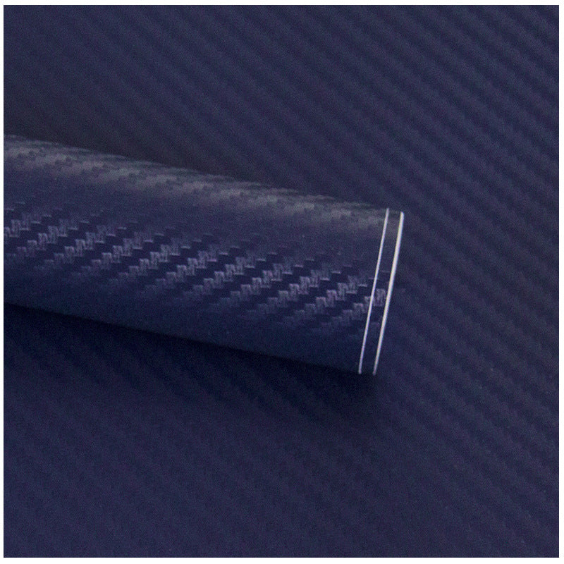 Upgrade Car Interior Instantly! Self-Adhesive Carbon Trim Film