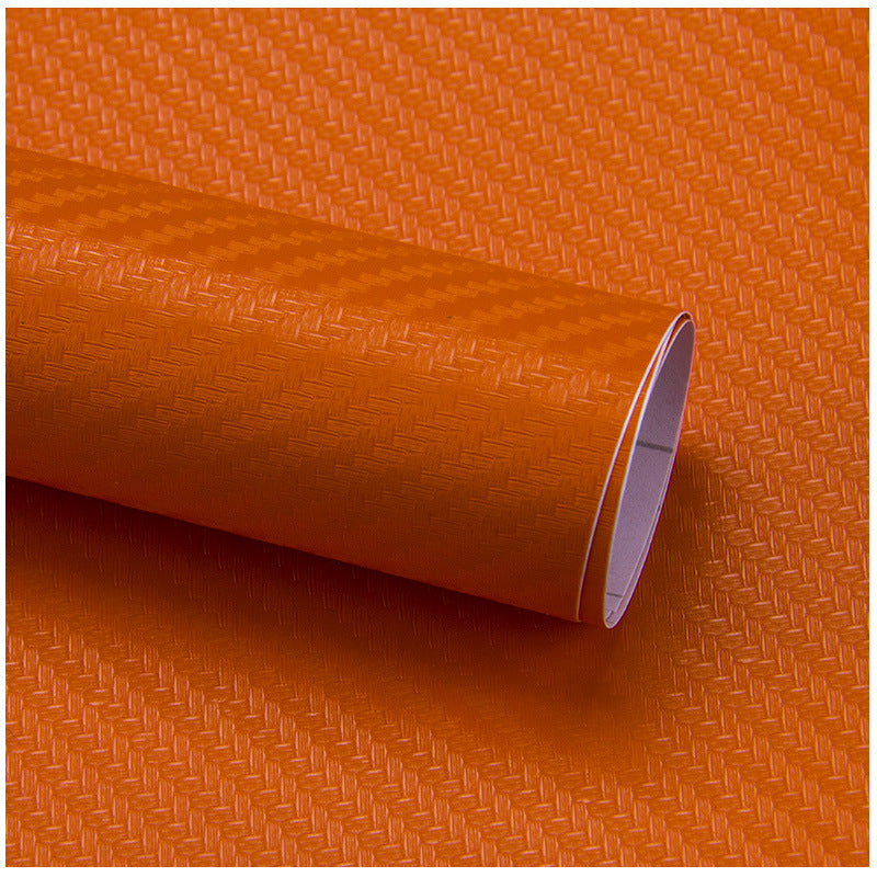 Upgrade Car Interior Instantly! Self-Adhesive Carbon Trim Film