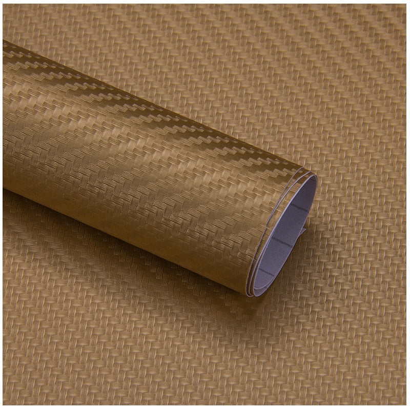 Upgrade Car Interior Instantly! Self-Adhesive Carbon Trim Film