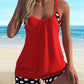 🏖️Summer Hot Sale- 50% OFF👙Women's Polka Dot Two Piece Swimsuit✨