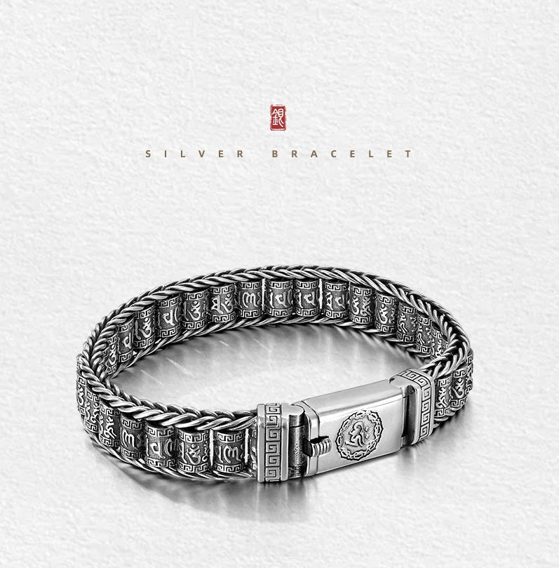 🔥Six Character Truth-Prayer Wheel Bracelet