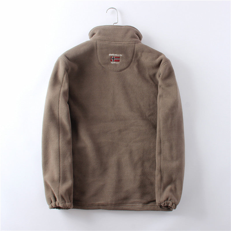 🎅Suitable for both men and women🎁50K+ SOLD!⏰Unisex Double-Layer Coral Fleece Jacket🔥