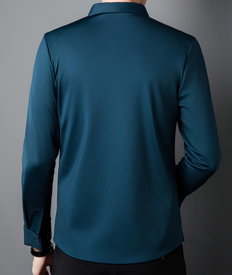 🔥Winter New🔥Men's Plush Lined Thickened Long Sleeve Shirt