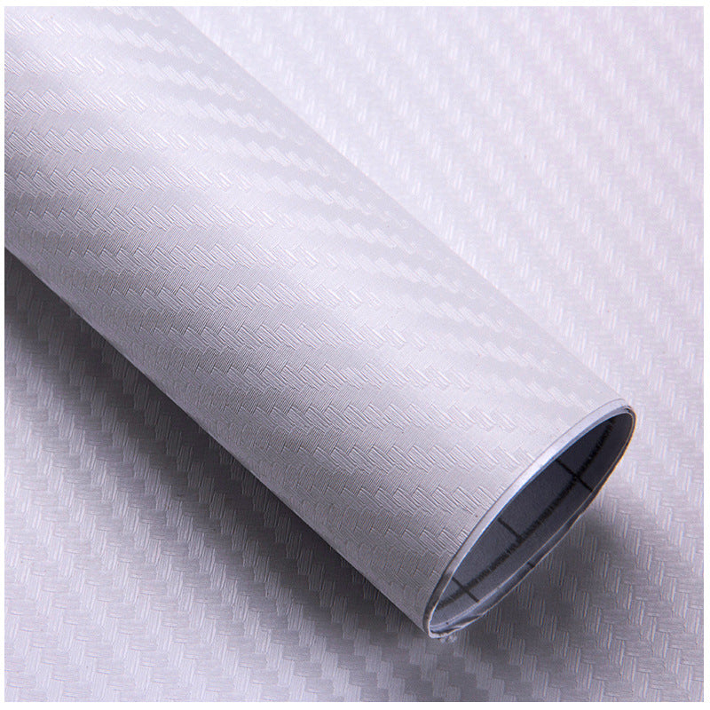 Upgrade Car Interior Instantly! Self-Adhesive Carbon Trim Film