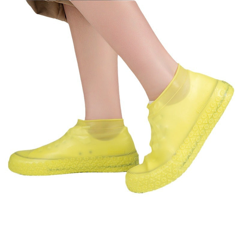 Heavy-Duty Rain Shoe Covers – Anti-Slip & Foldable Design