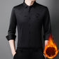 🔥Winter New🔥Men's Plush Lined Thickened Long Sleeve Shirt