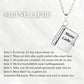 Keep Loved Ones Close Instantly! Engraved Heart Book Locket Necklace