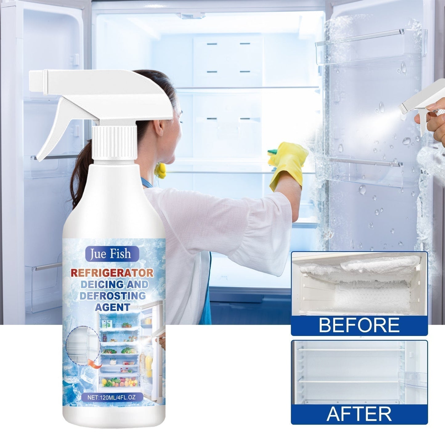 🧊Quick Deicing Spray – Safe & Non-Corrosive Formula