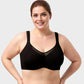 Underwire Plus-Size Bra – Breathable Mesh, Natural Lift
