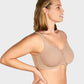 Underwire Plus-Size Bra – Breathable Mesh, Natural Lift