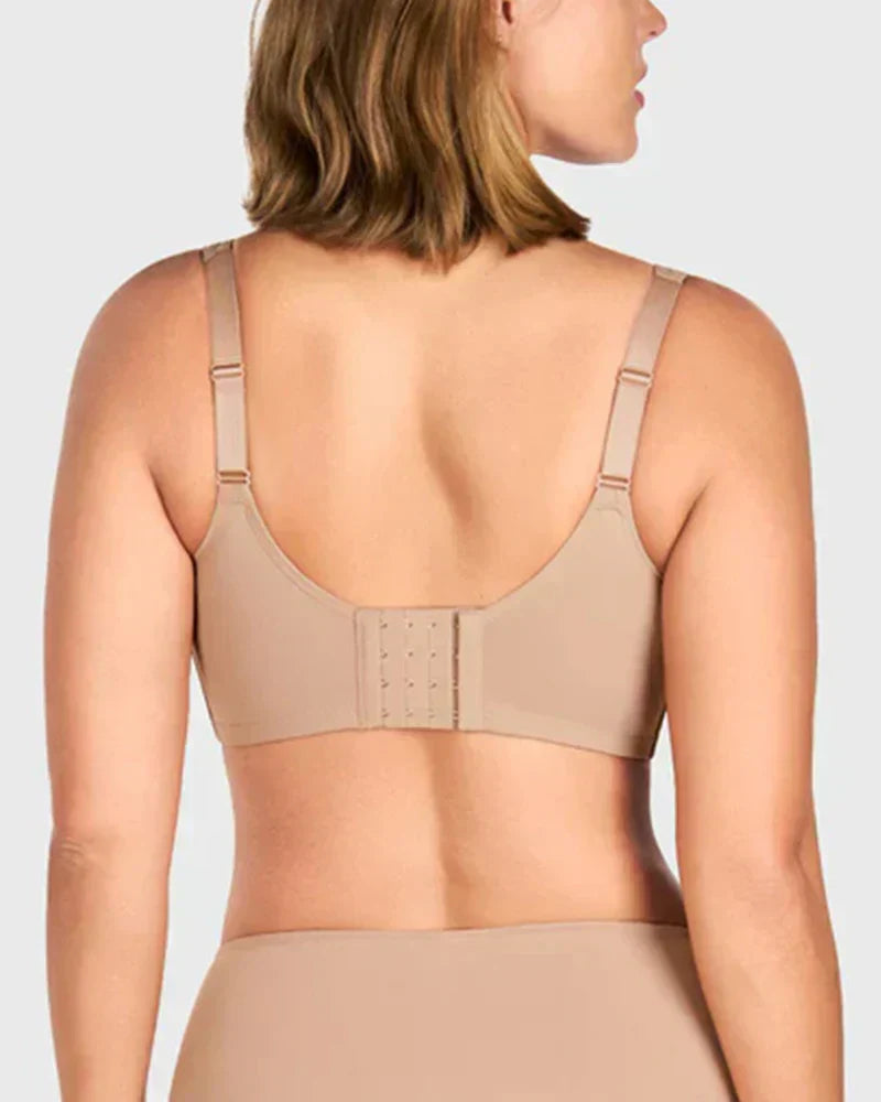 Underwire Plus-Size Bra – Breathable Mesh, Natural Lift