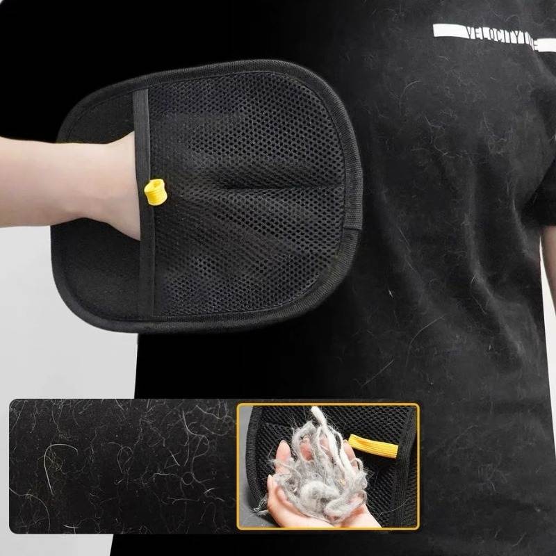 Reusable Electrostatic Pet Hair Glove – Sofa Cleaning