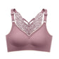 Buy 2 Get 1 Free 💗 Plus-Size Wirefree Bra – Ice Silk & Full Support