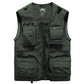 Breathable Mesh Zip Cargo Vest