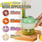 4-in-1 Food Chopper – Chop, No Mess