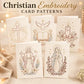 Stitch Christmas Cards Instantly! Beginner DIY Embroidery Kit