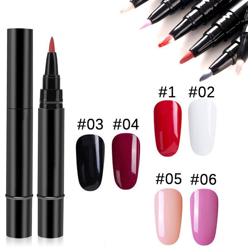 3-in-1 Gel Nail Pen – One Step, No Base or Top Coat Needed