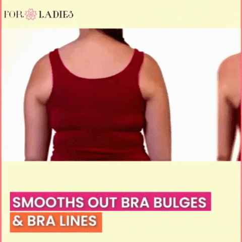 💕 Buy More Save More 💕 Subtle Striped Seamless Bra with W-Support – Comfort & Style!