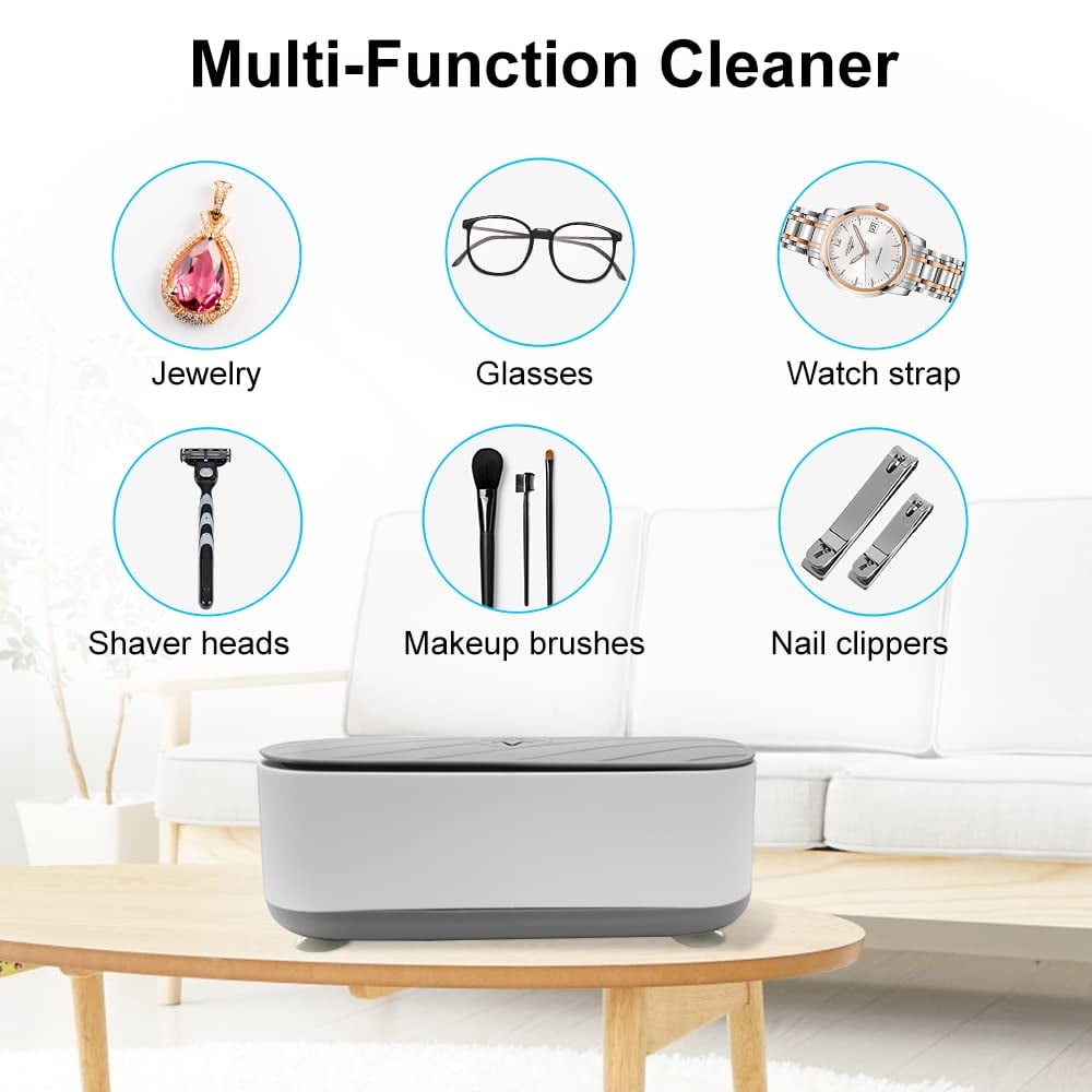 🔥Hot Products🔥Portable ultrasonic jewelry cleaner suitable for all jewelry and eyeglasses💎