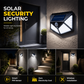 Light Up Gardens Instantly! 140-LED Motion Sensor Solar Wall Lamp