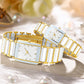 Add Modern Style Instantly! Fashion Square Quartz Watch