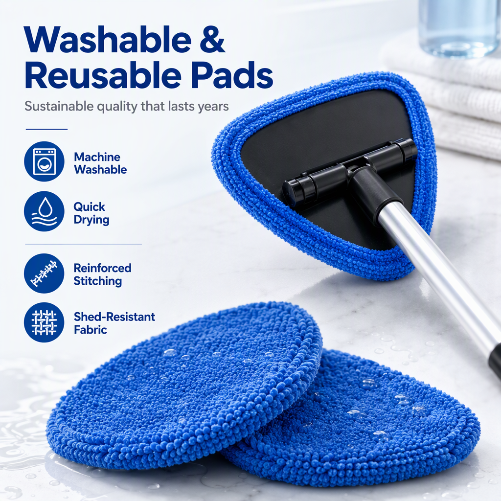 Clean Both Sides Instantly! Magnetic Windshield Cleaning Kit