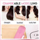 💇Professional 2-in-1 ceramic curling iron – 30-second fast heating, intelligent temperature control for healthy hair