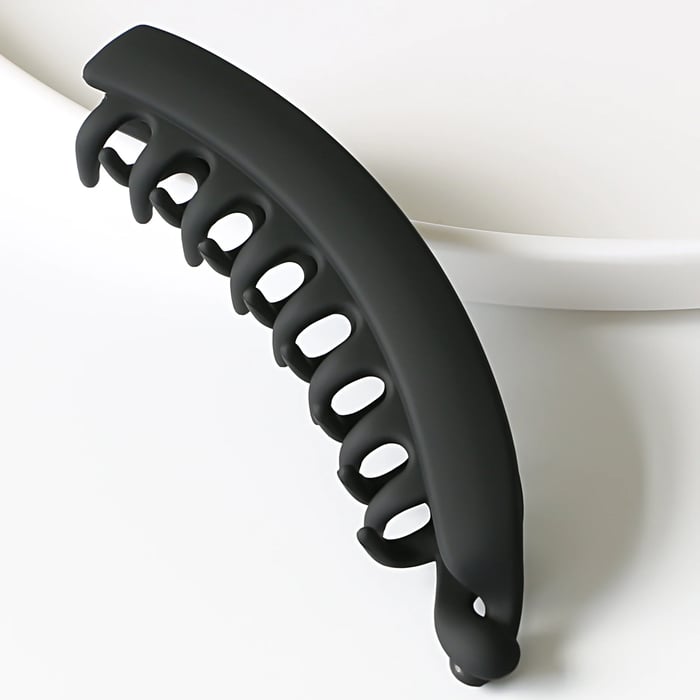 Clip Hair Instantly! No-Slip Skin-Safe Banana Clips