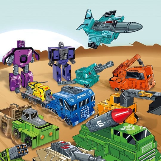 🔥2023 Hot Sale🔥Toy Deformation Number Transform Robot