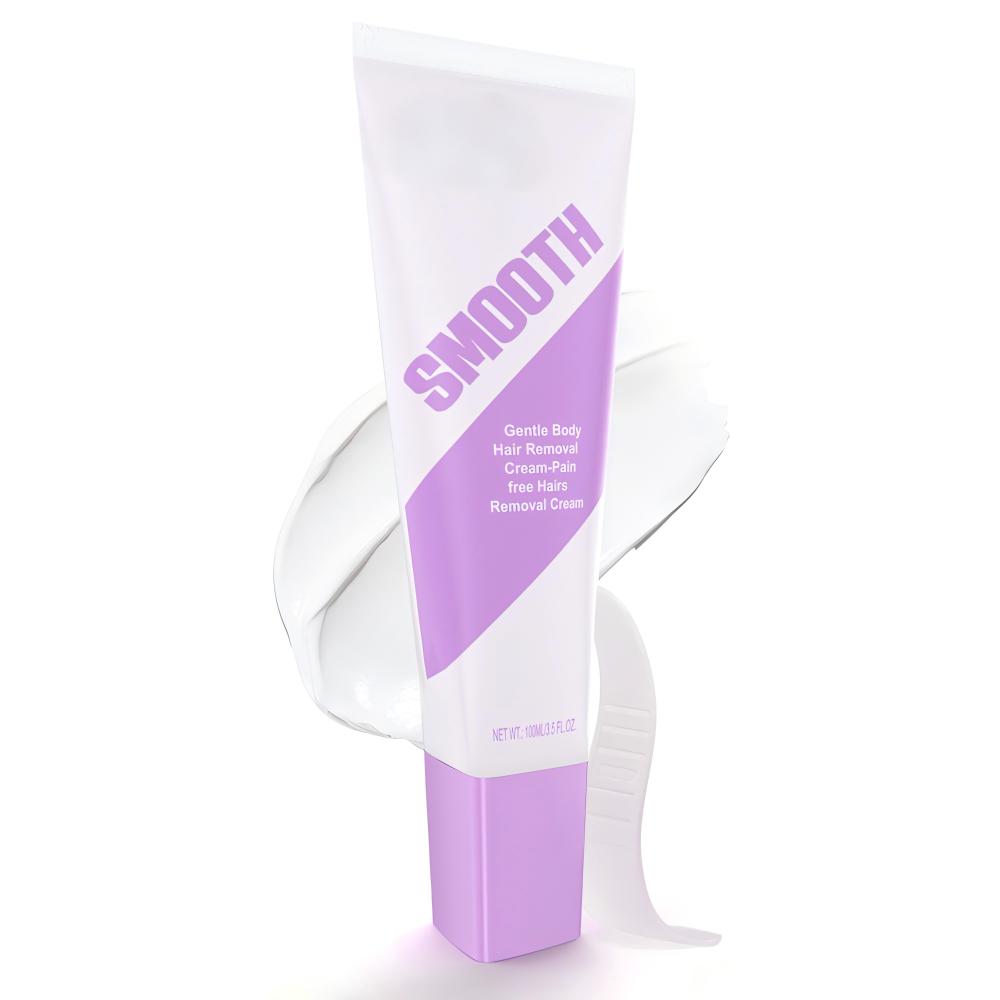 ❤️Pain‑Free Bikini Hair Removal Cream, Hypoallergenic for Sensitive Skin, Aloe Hyaluronic Acid Citrus Scent, Men & Women